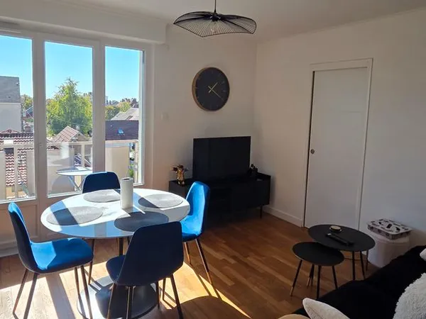 Appartement 3 pièces meublé