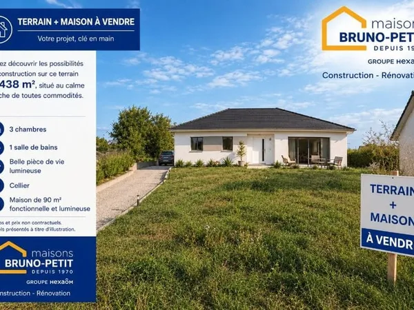 Maison 4 pièces 90 m²