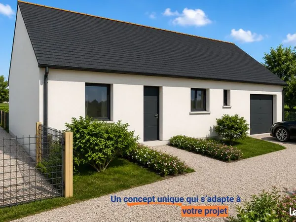 Maison 86 m² Saint Gildas Des Bois