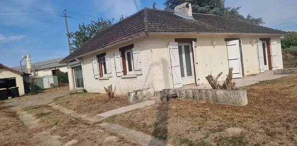 Maison plain-pied 110m² -3 chambres ? terrain 1114m²