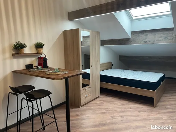 Studio meublé et équipé / INSA, LA DOUA