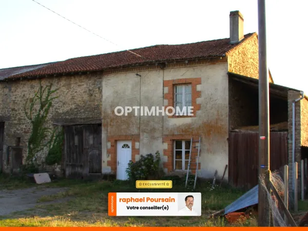 Maison 4 pièces à rénover Proche de saint pardoux le lac (87)