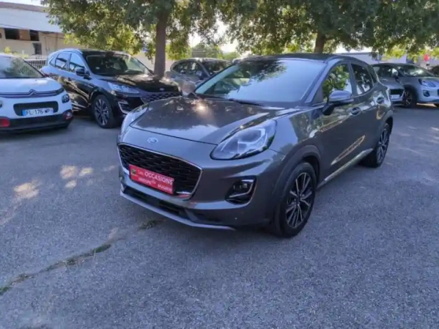 Ford Puma 1.0 flexifuel 125ch s&amp;s mhev titanium business — photo 1