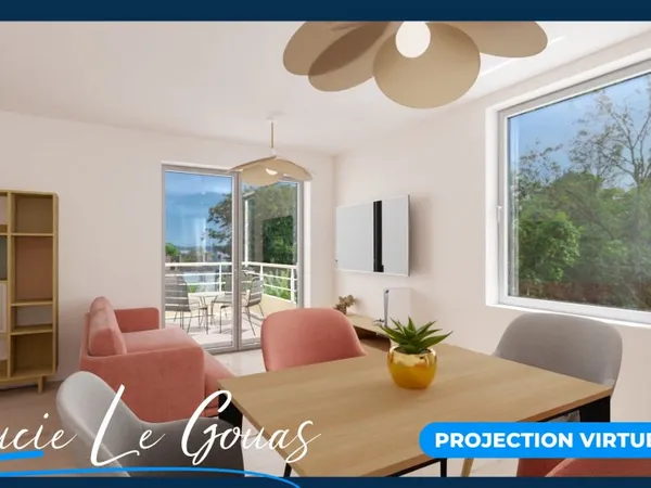 Appartement 3 pièces 60 m²