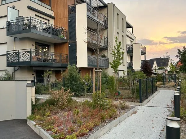 F3 avec jardin privatif 225m² et garage - à 10 min de Bâle