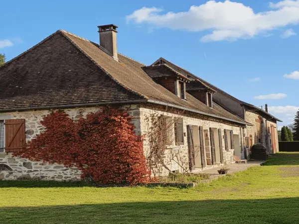 Corps de ferme et ses 19,50 hectares de terres agricoles group