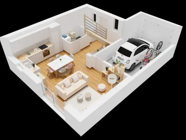 Maison neuve 4 pièces 76 m²