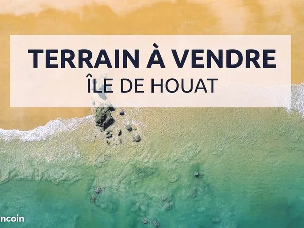Rare : Terrain de 335m² constructible à Houat