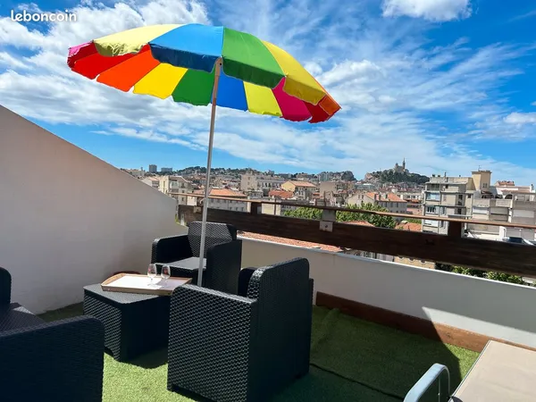 T3 vue panoramique avec rooftop