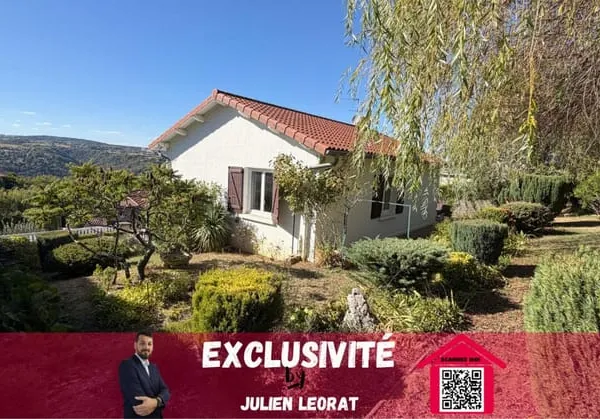 Maison Vienne Coupe-Jarret Vue exceptionnelle Terrain 840 m² 3 chambres