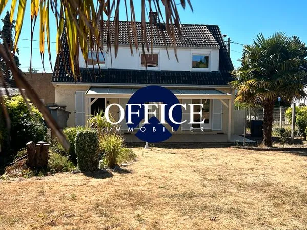 Lens - maison individuelle 4 chambres - terrain + de 500 m² - sous-sol complet - dpe d