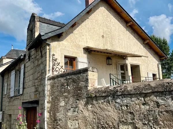 Maison vue sur Loire, Candes Saint-Martin
