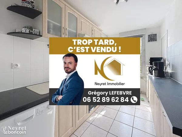 Appartement 2 pièces 54 m²