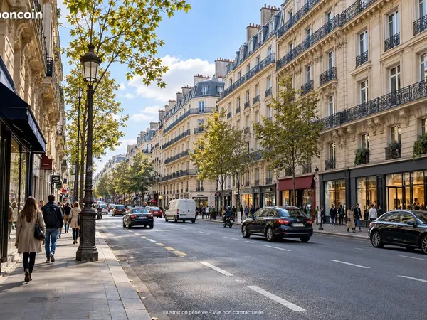 Restaurant à vendre - Paris, rue La Fayette - 90 m² - 70 places - Extraction