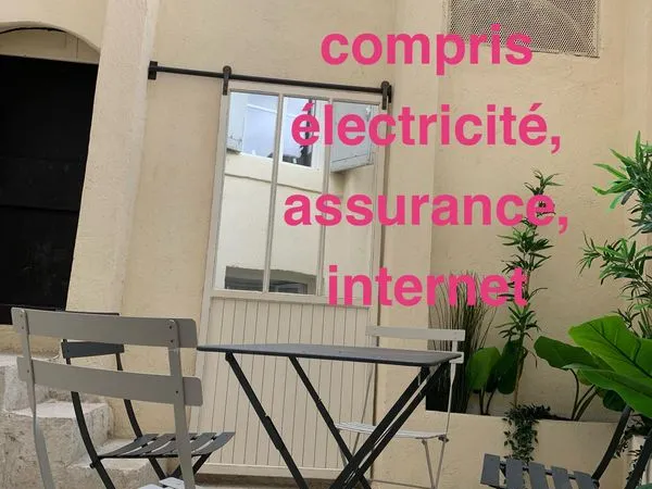 Colocation climatisée - La Plaine / Notre-Dame-du-Mont - sdb privative