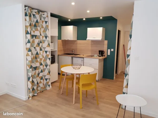 Studio meublé 26 m² avec parking - Rouen Mont-Gargan