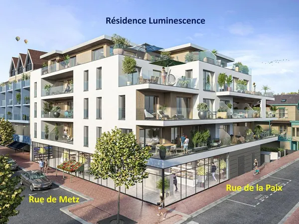 Appartement Le Touquet Paris Plage 2 pièce(s) 52.93 m2 avec terrasse cave et parking