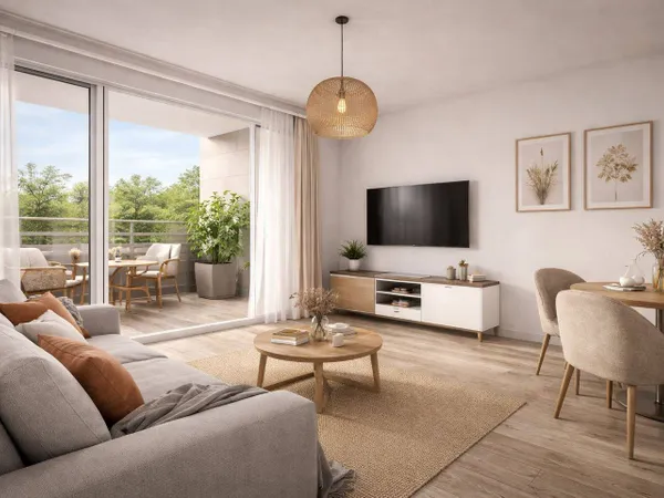Appartement 2 pièces 45 m²