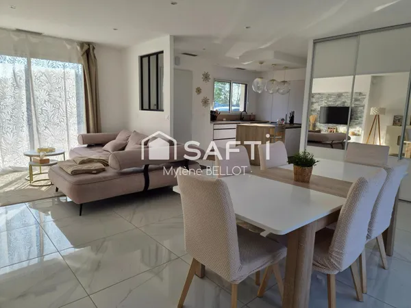 Superbe plain-pied récent de 122 m² climatisé