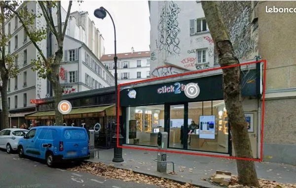 Local commercial 39 m² PARIS 20