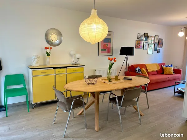 T2 meublé jardin