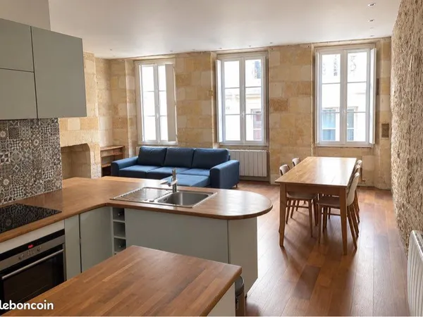 T2 meublé de caractère 60 m² - Bordeaux centre