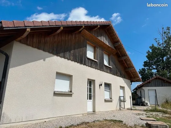 Maison individuelle + garage en annexe