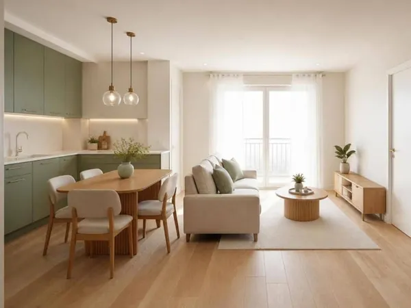 Appartement 2 pièces 43 m²