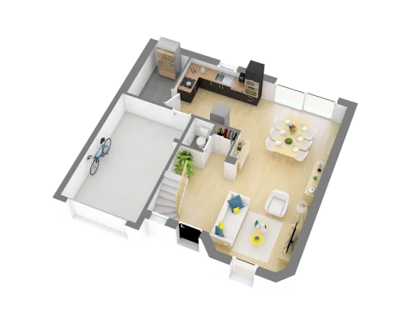 Maison neuve 4 pièces 79 m²