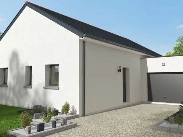 Projet de construction d'une maison 85 m² avec terrain à BRECE (35)