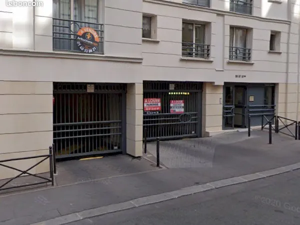 Place parking 12 m² - Gambetta / Pyrénées - Paris 20e