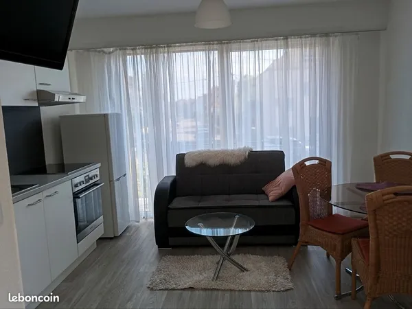 Studio meublé lumineux 25 m2