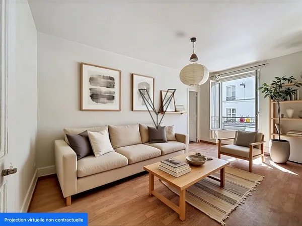 Vends t2 - 39.83 m² - Paris