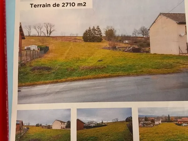 Terrain de 2710m2