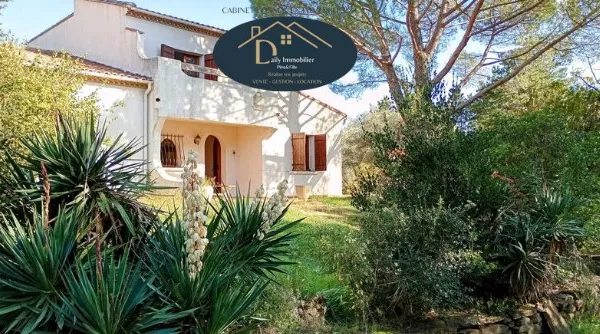 5 mn sud d'Alés, une grande villa 230 m2 hab, 5 chambres su