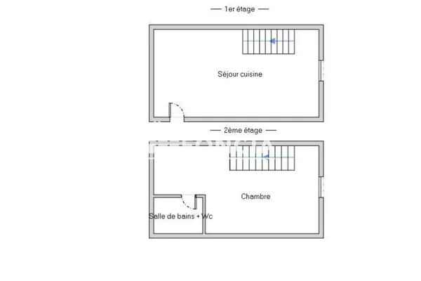 Appartement 1 pièce 38 m²