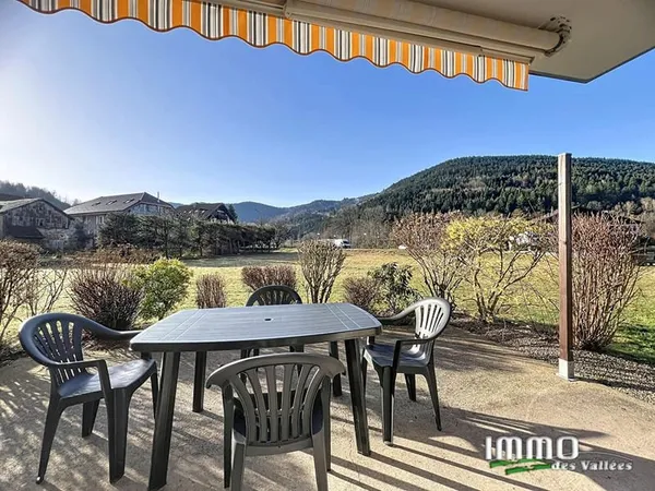Appartement en RDC - vue sur le massif