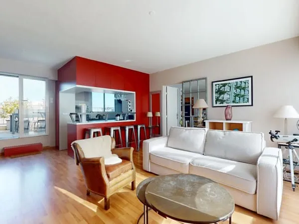 Appartement 2 pièces 45 m²