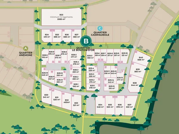 Terrain 331 m²