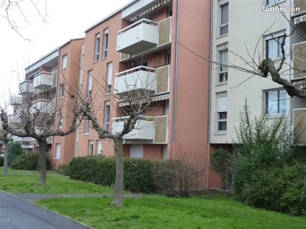 T2 50 m² Blagnac Centre Chauffage inclus