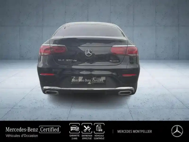 Mercedes Glc coupé 300 de 194+122ch amg line 4matic 9g-tronic — photo 4
