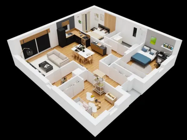 Maison neuve 4 pièces 82 m²
