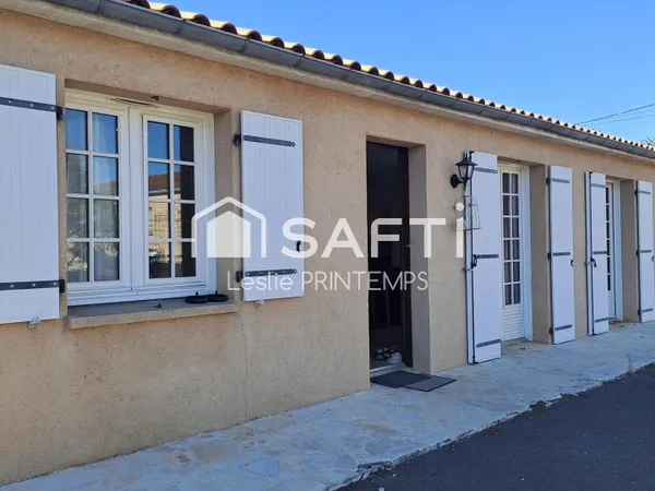 Plain pied 3 chambres garage