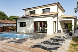 Villa R+1 de 120 m2 sur un terrain 4 faces de 483 m2 à CANOHES.