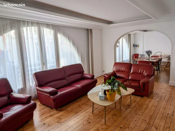 Magnifique duplex lumineux le mans hyper centre appartement de caractère