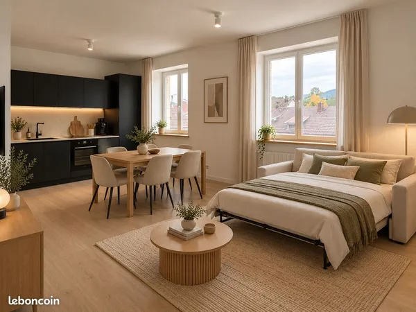 Studio neuf meublé au coeur de Jougne