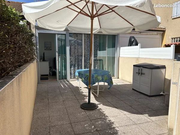 Pavillon 37 m² à Valras-Plage avec cour et parking privé - 209 000