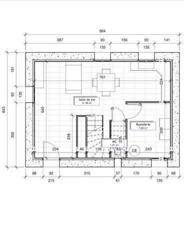 Maison de ville entièrement rénovée