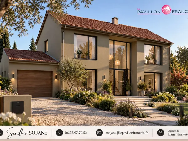 Terrain + maison 120 m²