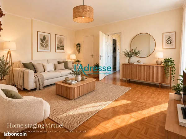 Appartement 2 pièces 52 m²